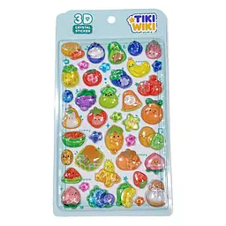 Набір 3D-наліпок Тікі фрукти Tiki Wiki 51367 серії Crystal