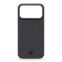 Чехол ArmorStandart BlackIcon Aramid Twill MagCase для Apple iPhone 17 Pro Max Black (ARM90150)