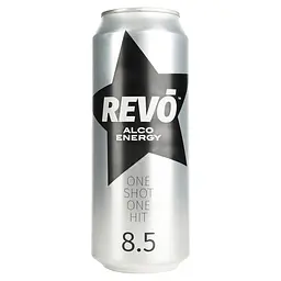 Уцінка. Напій енергетичний Revo 8.5% з/б 0.5 л (352390)  