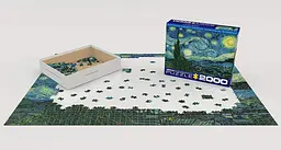 Пазл EuroGraphics Зоряна ніч Вінсент Ван Гог 2000 елементів (8220-1204) - мініатюра 4