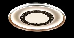 Люстра стельова LED Splendid Ray L55088/500B/1, 1 лампа, 50 см, сірий/золотий, димер, сучасний стиль - мініатюра 4