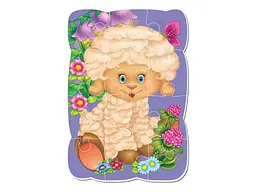 Пазли магнітні VLADI TOYS А5 Малюк зможе "Овечка" VT3301-02 - мініатюра 2