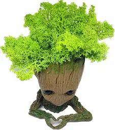 Кашпо горщик зі стабілізованим мохом Грут Groot G2 - мініатюра 2