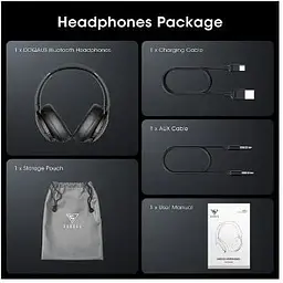 Бездротові накладні Doqaus Life4 Bluetooth - мініатюра 7