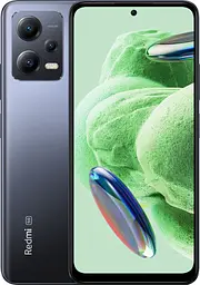 Смартфон Xiaomi Redmi Note 12 5G 4/128GB Onyx Grey (Global) NFC