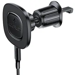 Автотримач з БЗП Acefast D46 QI2 Magnetic Charging 15W (air outlet) Black