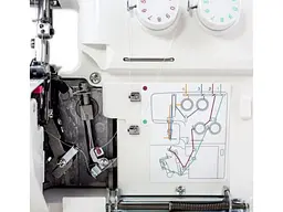Оверлок Janome 210D - мініатюра 2