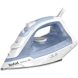 Праска Tefal Virtuo 30, 2000Вт, 240мл, паровий удар -120гр, постійна пара - 27гр, керамічна підошва teh0016257