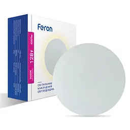 Світлодіодний накладний світильник Feron AL8110 12Вт 3000K білий - мініатюра 1