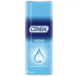 Інтимний гель-змазка Contex Wave зволожуючий (лубрикант), 100 мл (8159542)