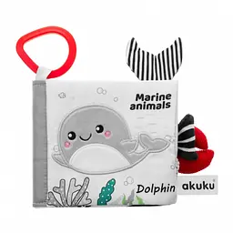 Сенсорна книга Морські тварини Akuku (A0480)