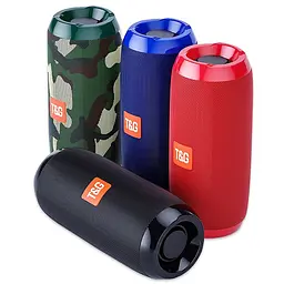 Портативна стереоколонка Bluetooth T&G TG117 для відпочинку - бездротова водостійка Bluetooth-колонка TG-117 для дому в асортименті - мініатюра 6