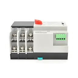 Автомат введення резерву (АВР) триполюсний OSGQ8-125/3P, 230V/125A на DIN-рейку для генераторів - мініатюра 4