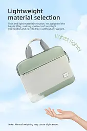 Сумка для ноутбука Tigernu T-L5239B 15.6 Green - мініатюра 5