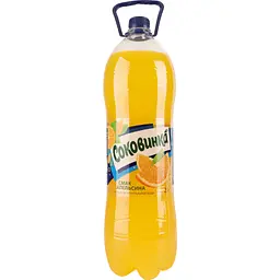 Напій Соковинка Апельсин сильногазований 2 л (331010) - мініатюра 2