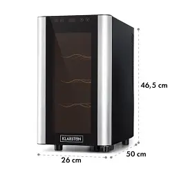 Винний холодильник Klarstein Reserva 8 Slim Uno 10035861 - мініатюра 2