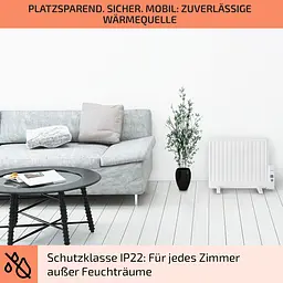 Масляний радіатор oneConcept Wallander 600W (10033098) - мініатюра 6