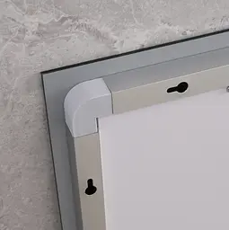 Дзеркало Mixxus Style MR13-80x60-Reverse (LED Touch, антизапотівання, димер, регулювання яскравості) MI6666 - мініатюра 10
