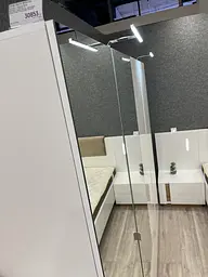 Шафа для одягу Perfect Home Арко / Arco 4-дверна з дзеркалом 4D2S/220 Білий глянець/дуб грандсон (PFH-091041) - мініатюра 10