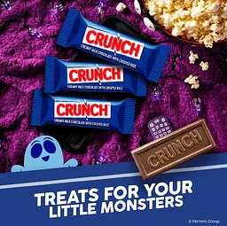 Шоколадні батончики Crunch Fun Size Chocolate Halloween Candy 283г - мініатюра 4