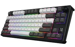 Клавіатура HATOR Skyfall 80 PRO Wireless Silent Switches Grey Black (HTK4180UA) - мініатюра 2
