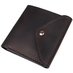 Чоловічий шкіряний гаманець GRANDE PELLE 10,5х10х1,5 см acs0028494