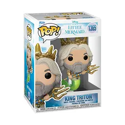 Фігурка Funko Pop Фанко Поп The Little Mermaid King Triton Русалочка Король Тритон 10 см LM KT 1365 - мініатюра 3