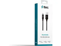 Кабель Ttec MicroUSB 1.2m Black (2DK11S) - мініатюра 2