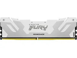 Модуль пам'яті Kingston FURY 16 GB DDR5 7600 MHz Renegade White/Silver (KF576C38RW-16)