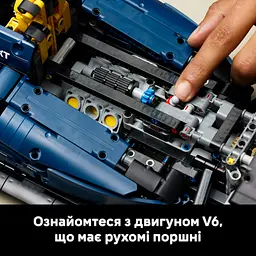 Конструктор LEGO Technic Автомобіль F1 Oracle Red Bull Racing RB20, 1639 деталей (42206) - мініатюра 15