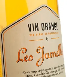 Вино Les Jamelles Orange біле сухе 0.75 л - мініатюра 3