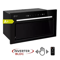 Витяжка повновбудована Perfelli Design Filini 5 Nero Silenzio - мініатюра 2