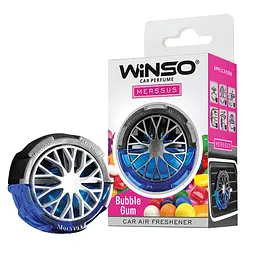 Ароматизатор для авто Winso Merssus на дефлектор з регулюванням інтенсивності Bubble Gum Жуйка 18 мл