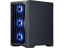 Корпус 1stPlayer H2-BK-4F7 Black - мініатюра 2