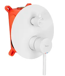 Душова система прихованого монтажу Rea Lungo + Box white matt REA-P8540, Білий матовий - мініатюра 2