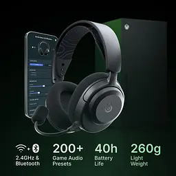 Ігрова гарнітура SteelSeries Arctis Nova 3X Wireless MultiPlatform/Xbox Black (61689) - мініатюра 5