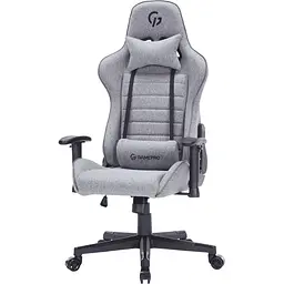 Геймерське крісло GamePro GC575FG Fabric Gray [163693] - мініатюра 3
