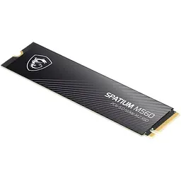 Твердотільний накопичувач SSD 1Tb, Spatium M560, PCI-E 5.0 x4, M.2 2280, 3D TLC, 10200/8400 МБ/с MSI teh0019811 - мініатюра 2