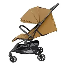 Прогулянкова коляска Carrello Evo CRL-5533 Medallion Beige легка компактна з амортизацією - мініатюра 3