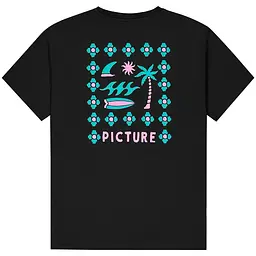 Футболка Picture Organic Suniseko M Чорний - мініатюра 5