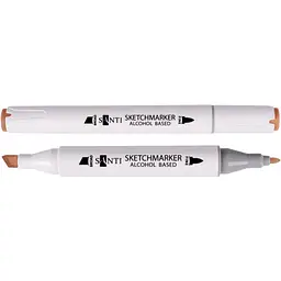 Набір спиртових маркерів Santi Professional SA-101 охра жовта 6 шт. (390808)
