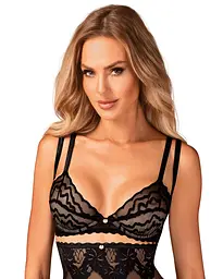Бюстгальтер Obsessive Arienna XL/2XL (чорний) - мініатюра 3