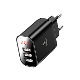 Мережевий зарядний пристрій Baseus Mirror Lake Intelligent Black CCALL-BH01