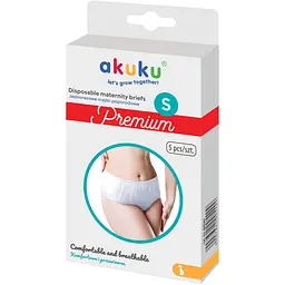 Післяпологові трусики Akuku одноразові S 5 шт. (A0549)