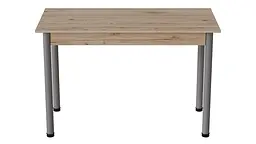 Стіл кухонний Ferrum-decor Беніта 75x120x80 Сірий ДСП Сан-Марино 16мм (FRD-105648) - мініатюра 3