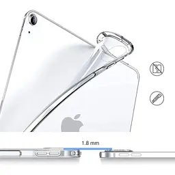 Чохол-накладка BeCover Transparancy для Apple iPad 10.9" 2022/2024 /iPad (712926) - мініатюра 3