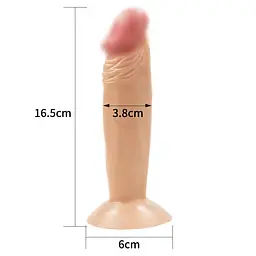 Фалоімітатор - Enduro Blaster Realistic Dong Flesh 6 Love Toy 66-LV250060 91486 - мініатюра 3