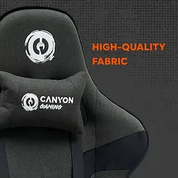 Ігрове крісло Canyon Crest FCH01 Fabric Grey (CNS-FCH01) - мініатюра 7