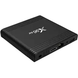 Потужна приставка X96 Аirо Smart TV Box оснащена високопродуктивним процесором Amlogic S905X3 з відеокартою Mali G31 MP2 4/32 чорна (Air4/32 _1768) - мініатюра 3
