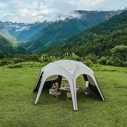 Тент для кемпінгу Naturehike CNK230WS014 (4.6х4.0м) Бежевий - мініатюра 4